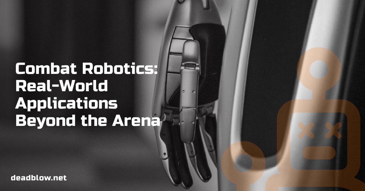 Combat Robotics: Real-World Applications Beyond the Arena