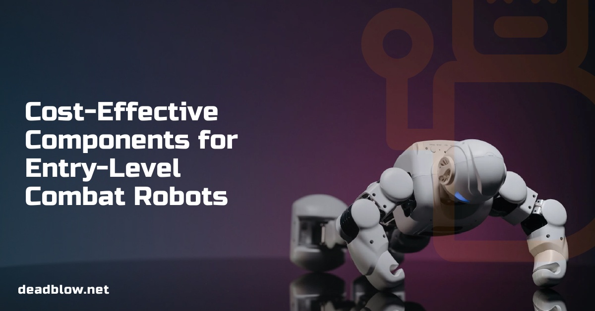 Cost-Effective Components for Entry-Level Combat Robots