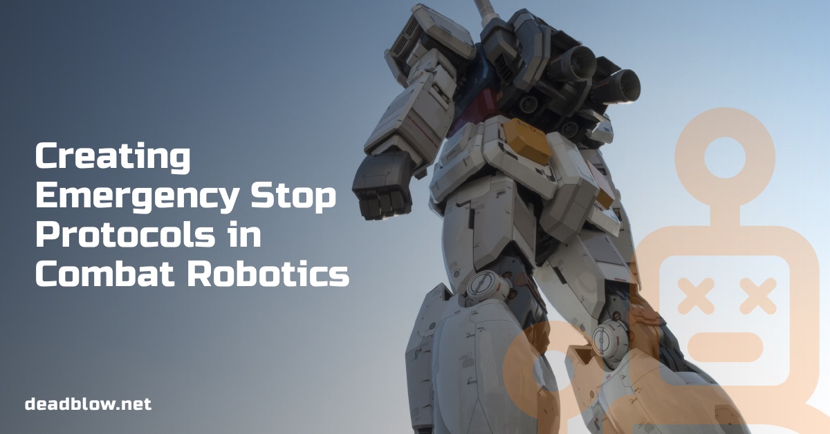 Creating Emergency Stop Protocols in Combat Robotics